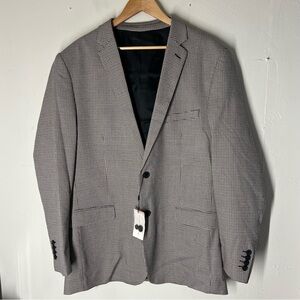 Alain Dupetit Blazer Mens 48L Herringbone Sport Coat Jacket NWT